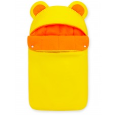 Конверт "Мишка" Yellow & Orange Флис Зима 